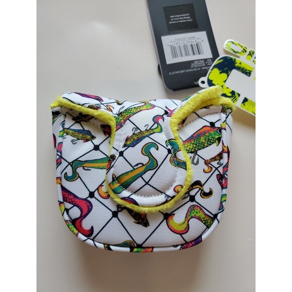 Mallet Putter Headcover "Fishing Lure'' Design. Magnetic Closing Lid New W Tags - Picture 3 of 8